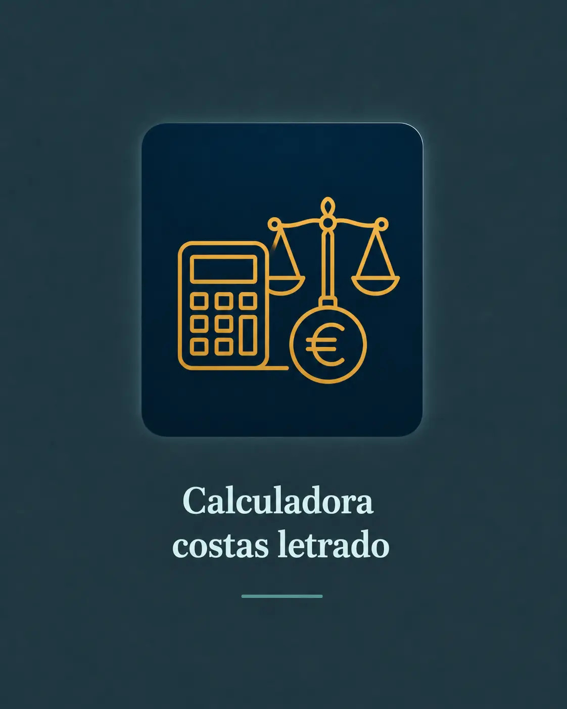 Calcula orientativamente los honorarios del letrado conforme a los criterios del Colegio de Abogados de Cádiz.